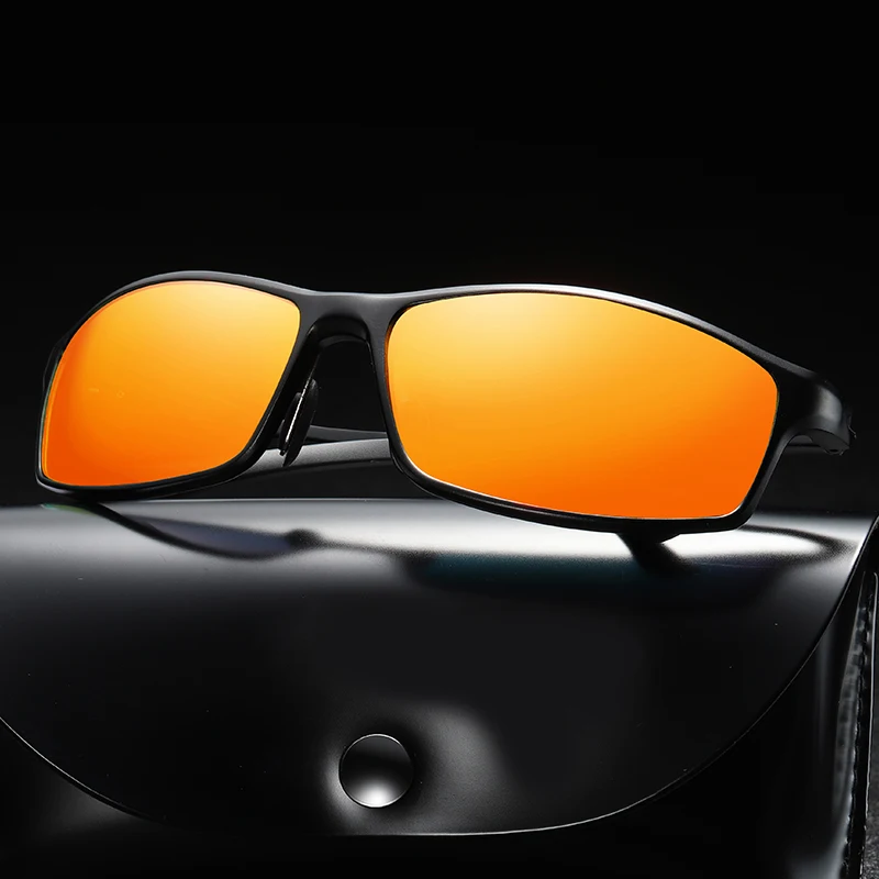 Солнцезащитные очки для мужчин и женщин поляризационные синего цвета с защитой