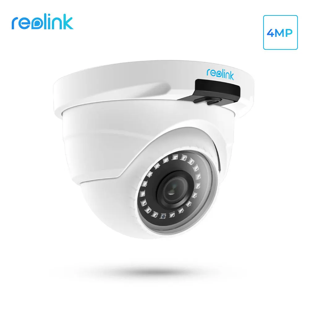Reolink PoE IP камера 4MP 2560*1440P Водонепроницаемая аудио купольная HD Камера Безопасности уличная D400(работает только с RLN8-410