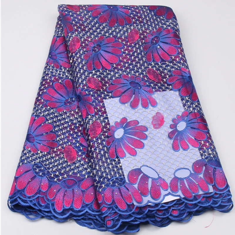 Red Lace fFabric High Quality Afican Fabric Beautiful African Embroidery For Cheap Nigerian AMY558b-3 | Дом и сад