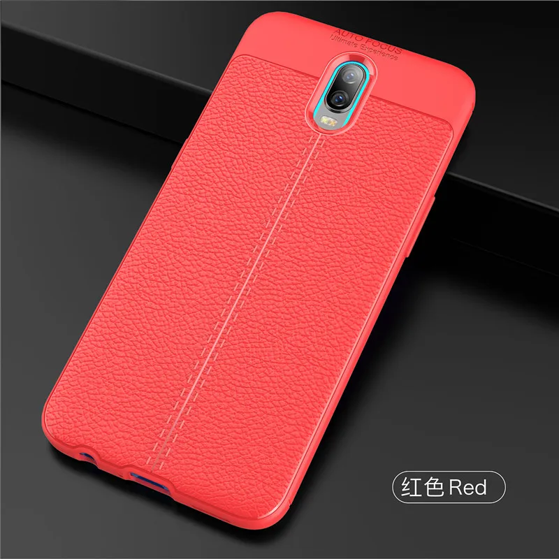 

HATOLY For Capa OPPO R17 Case Litchi TPU Rugged Phone Case For OPPO R17 Cover For OPPO R 17 Fundas Bumper Back Case OPPO R17