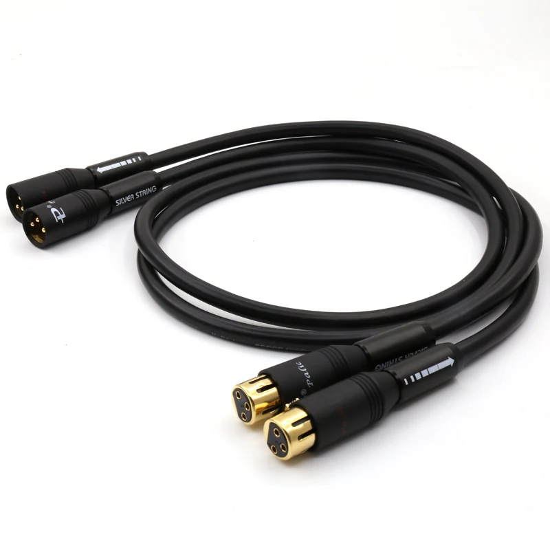 Соединительный кабель Alpha p2.1 Pcocc для аудио с блестками штекеры XLR|audio interconnect