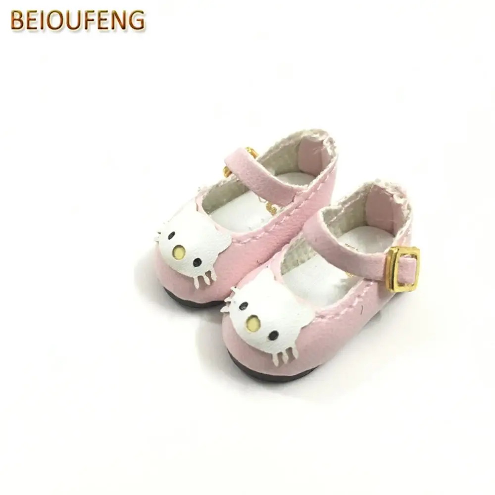 Обувь для кукол BEIOUFENG 2 7 см Blythe 1/6 BJD обувь с бантиком игрушка котенка сапоги