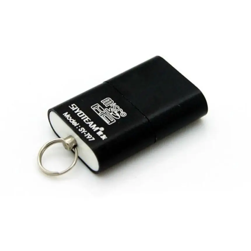 Тонкий Портативный высокоскоростной USB 2 0 Micro SD TF T-Flash адаптер для чтения карт