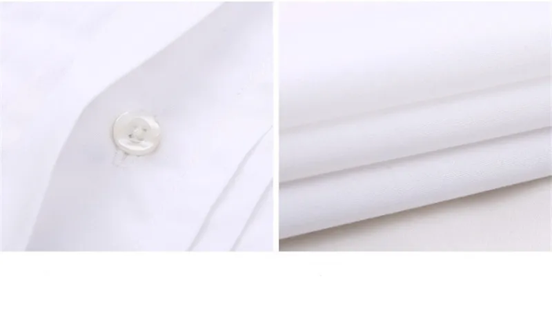 Мужская хлопковая рубашка с длинными рукавами приталенная в деловом стиле