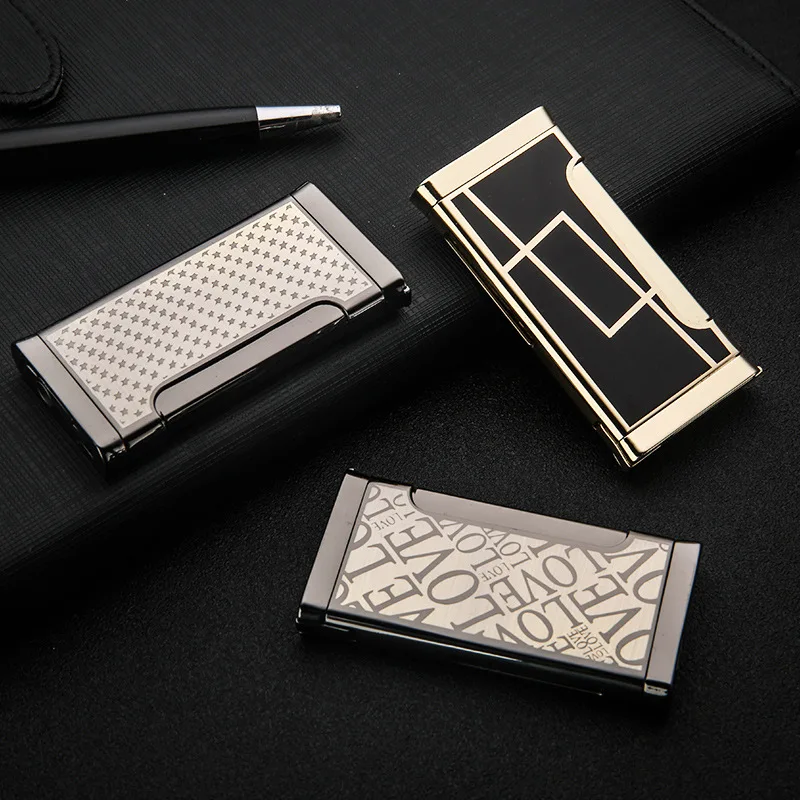 Металлические подарочные зажигалки зажигалка личный сигары-Нож Металлическая
