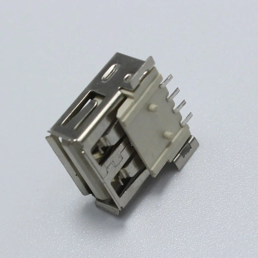 2 шт. USB тип A гнездовой разъем SMD мобильный интерфейса питания 90 градусов