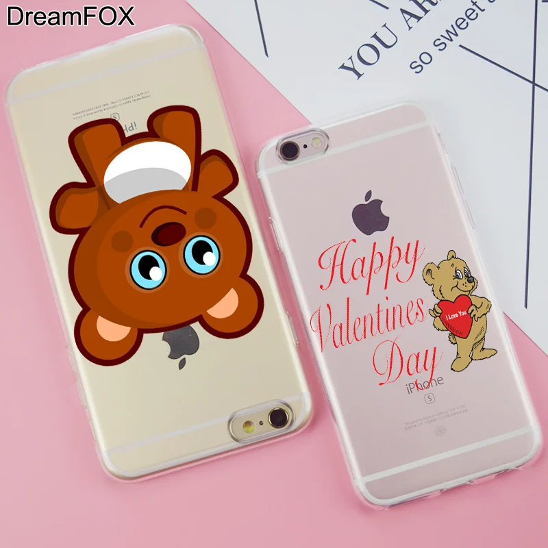 L310 Мягкий ТПУ силиконовый чехол с мишкой для Apple iPhone 11 Pro X XR XS Max 8 7 6 6S Plus 5 5S SE 5C 4 4S |