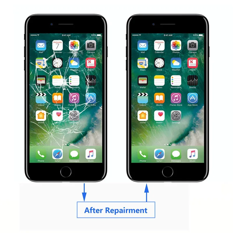 Оригинальный ЖК экран AAAA для iPhone 7 сменный сенсорный дисплей с цифровым