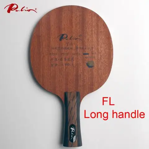 FL long handle Palio T3(T 3, T-3) лезвие для настольного тенниса 5 дерево+ 2 карбоновые ракетки для настольного тенниса крытые виды спорта быстрая атака с петлей - Цвет: FL long handle
