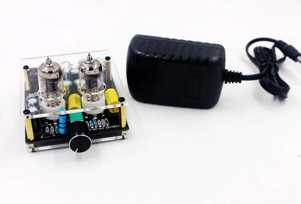 DC 12V 6j1 ламповый усилитель преампер bile buffer MINI HIFI стерео регулятор громкости