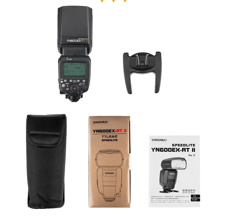 Yongnuo YN600EXRT II Speedlite 1/8000 s затвор высокоскоростной фотоэлектрический цитируемый-вспышка и 2,4G Беспроводная цитируемая-вспышка для камеры canon