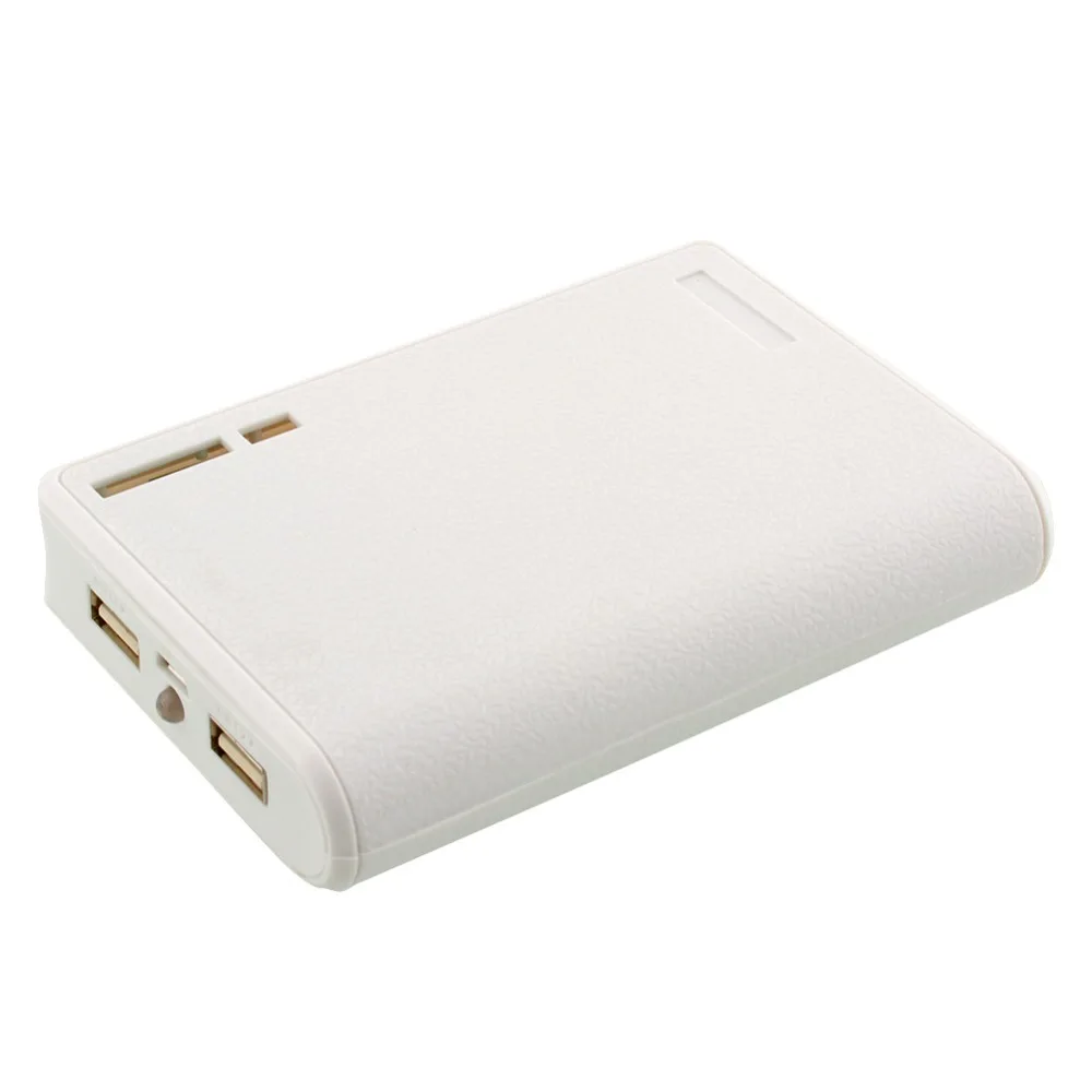 USB Мобильный Внешний аккумулятор зарядное устройство коробка чехол батарея для