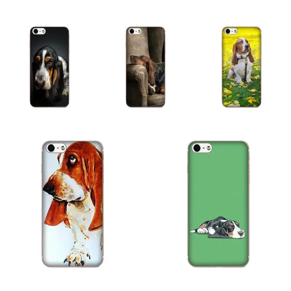 Basset Hound Dog Puppies для Galaxy J1 J2 J3 J330 J4 J5 J6 J7 J730 J8 2015 2016 2017 2018 mini Pro TPU Capa Coque|Чехлы-накладки| |