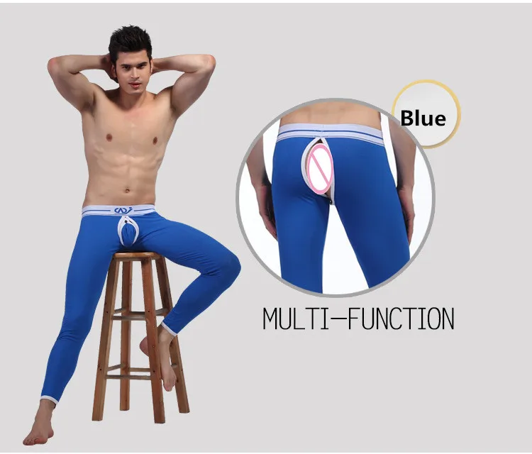 Мужское нижнее белье мужские брюки теплые хлопковые штаны домашние пикантные