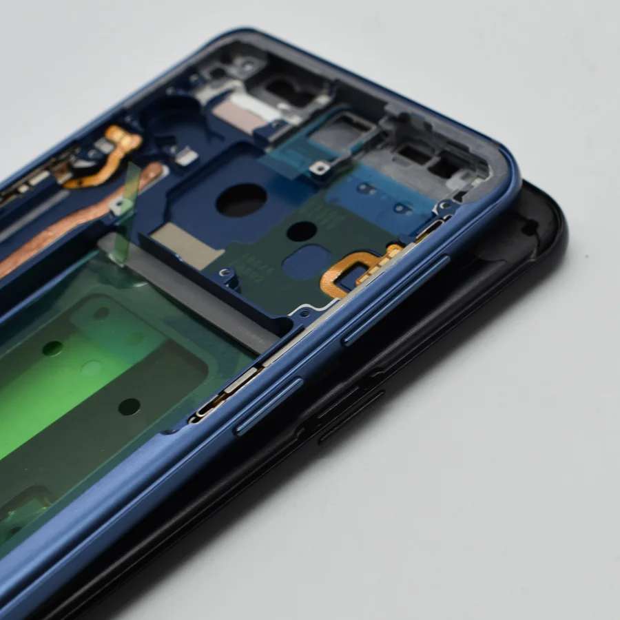Новый для Samsung Galaxy S9 G960 G960F ЖК-дисплей средняя рамка Корпус с боковыми клавишами |