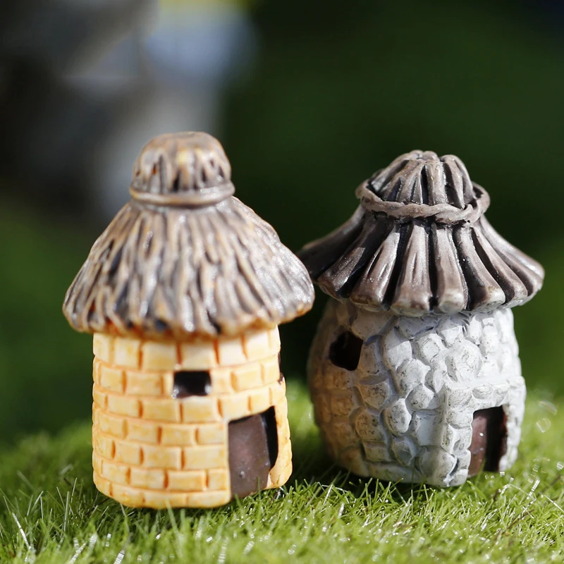 2 шт. мини дачи для загородного дома DIY игрушки поделки фигурка МХ садовые