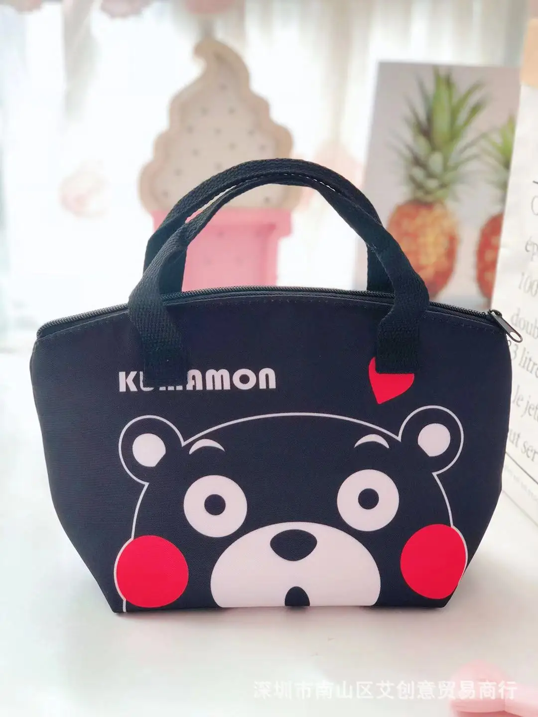 see chart Melody pu сумки для обедов Кумамото холодная Сумка японская kt кошка посадочная площадка мешок для пикника snopi мультфильм Ланч сумка - Цвет: see chart