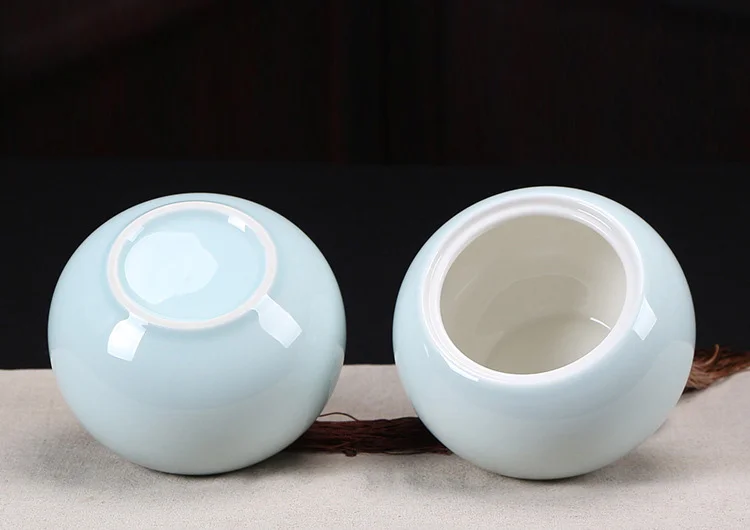 Урна для кремации собак, фарфоровые декоративные урны Celadon высокого качества, корзина для питомца, памятник для собак, урна для кошек, 2 урны с подарочной упаковкой