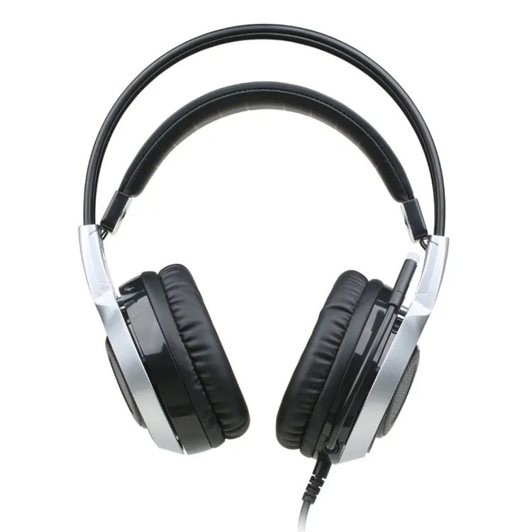 SOMIC G951 Игровые наушники гарнитура со светодиодной вставкой вибрационные USB наушники для компьютера ПК ноутбука PS4 геймерские наушники