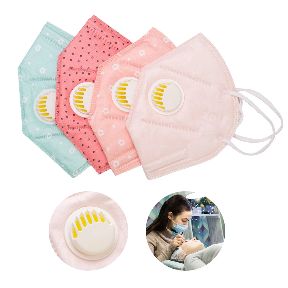 1 шт. модная унисекс хлопковая дыхательная маска с клапаном для рта