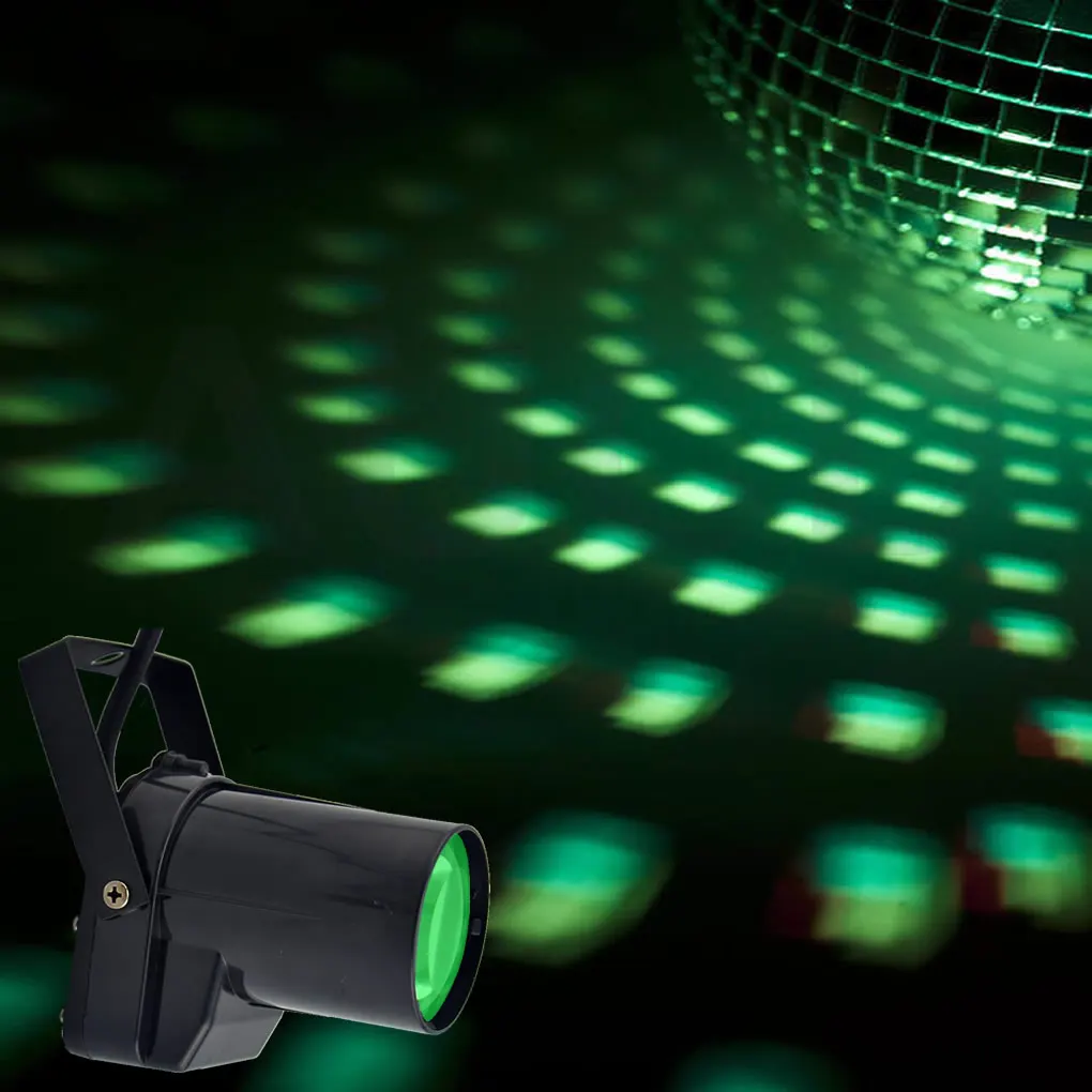 AUCD Мини Портативный 5 Вт RGB красочный Светодиодный точечный светильник Диско Зеркальный Шар прожектор KTV DJ вечерние шоу луч проектор сценические огни LEM1