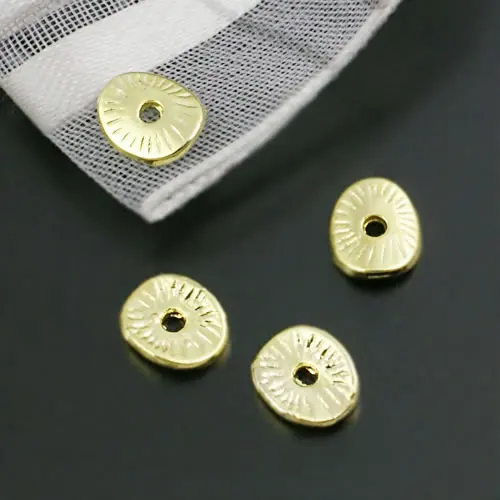 200PCS 6x5MM Antique Silver Zinc Alloy Round or curved brushed disks Jewelry Making Supplies Diy Findings Accessories | Украшения и