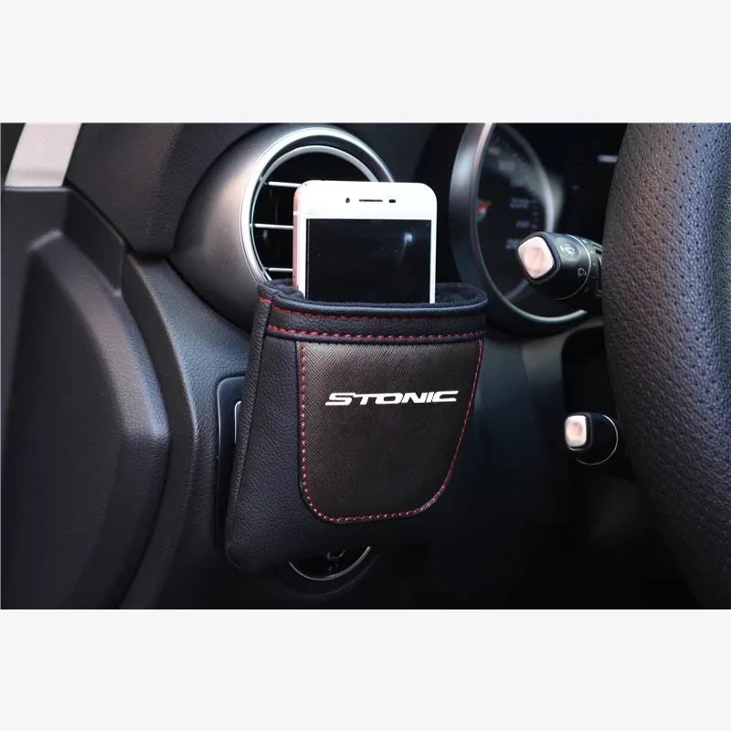 

Фотосумка Автомобильный держатель для телефона для Kia Stonic зажим на воздуховод Автомобильный держатель для вентиляции аккуратное хранение