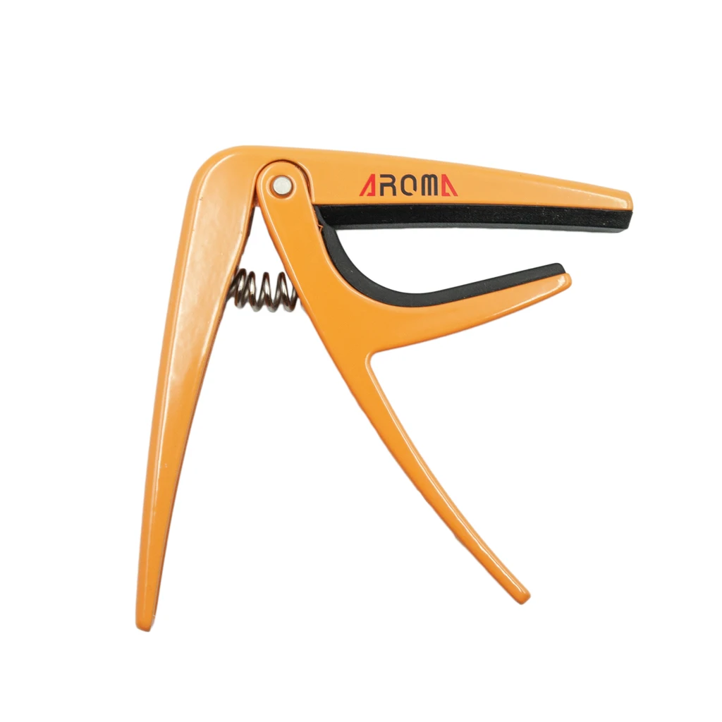 

Aroma AC-01 Guitar Capo Guitar Capo For Acoustic Electric Guitar Orange Color Guitar Parts & Accessories New