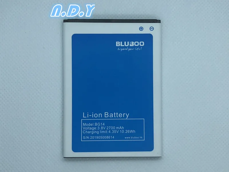 BLUBOO BG14 батарея 2700 мАч 100% Оригинальный Новый Сменный аксессуар Аккумуляторы для