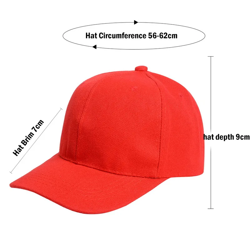 VERTVIE 2018 Fashion Women Men Summer Spring Cotton Adult Baseball Cap Solid Color Adjustable Outdoor Duckbill Hat | Аксессуары для