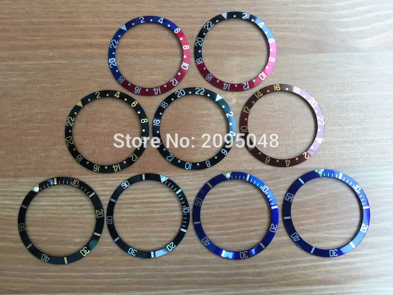 37,4 мм/30,7 мм светящийся алюминиевый Pepsi часы рамка для Rolex RLX SUB GMT Master часы 16800,16610, 114060 чехол запчасти инструменты