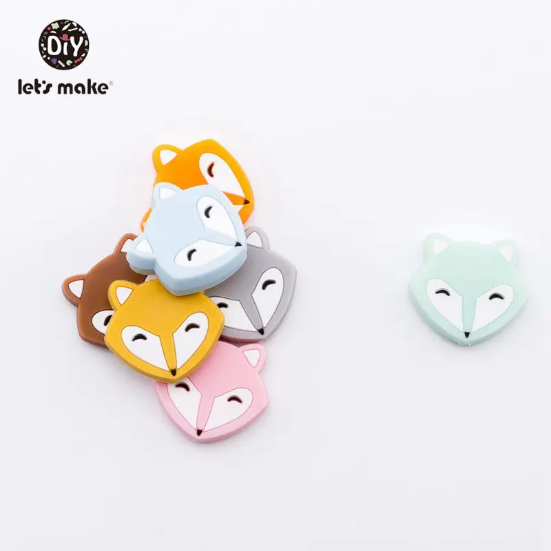Presale 5 шт. силиконовые бусины мультфильм панда форма пищевого класса Силиконовое ожерелье-прорезыватель крошечные аксессуары для удочки BPA Бесплатно Детские трофеи