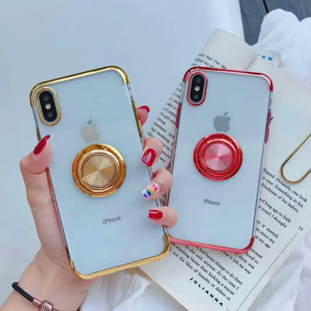 11ProMax Магнитный чехол для iphone 6s 6 s Plus iphone XR X металлический чехол с кольцом для пальца для iphone 8 7 Plus iphone 11 Pro XS чехол для MAX XR