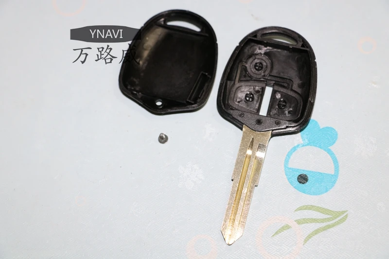 YNAVI Новый чехол для дистанционного ключа 3 кнопки с левым лезвием MITSUBISHI Lancer EX