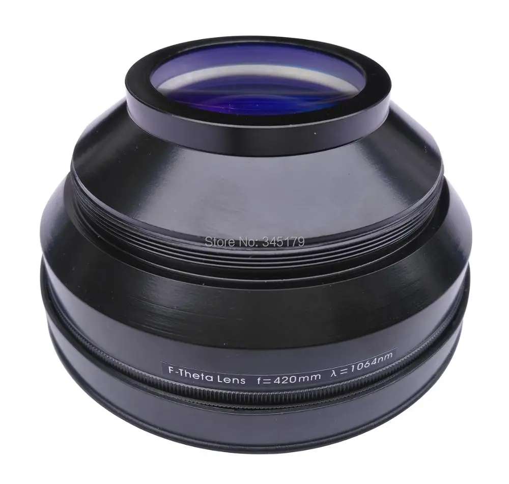 1064nm F-Theta Фокус объектив F 420 мм сканирование 300x300 мм для волоконно-лазерной маркировки и аиг-лазер для разметки машины