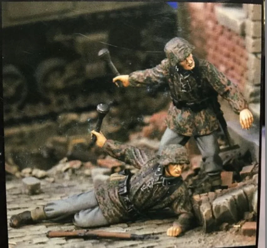 1/35 каучуковая фигурка модель комплект Unassambled Неокрашенная 00565 | Игрушки и хобби