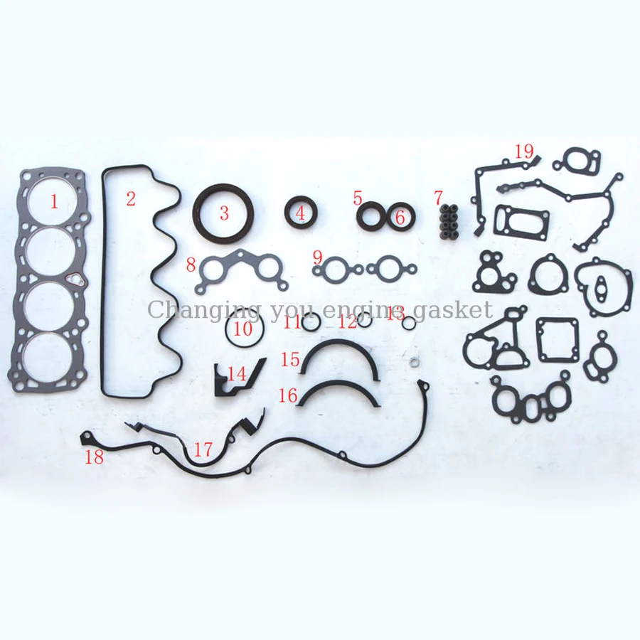Прокладка двигателя E15S E16S для NISSAN CHERRY III (N12) SUNNY PULSAR 1 5/50129300 л OEM 10101-62A25-G Ajusa |