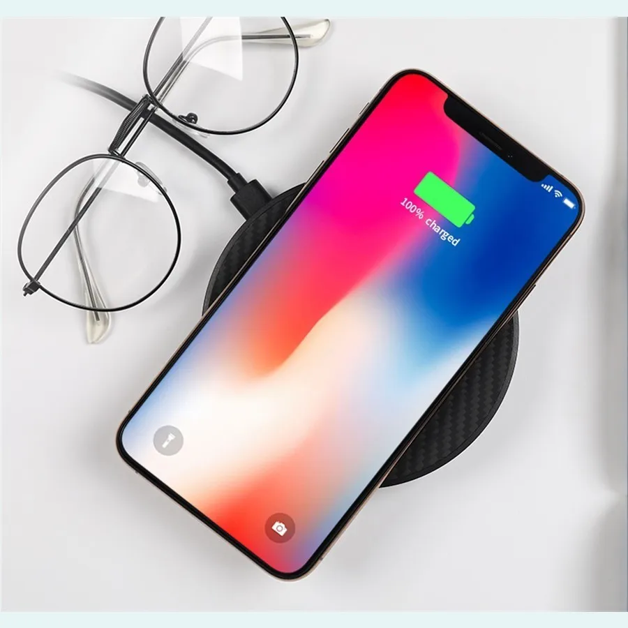 Беспроводное зарядное устройство Nillkin 15 Вт для iPhone XS Max XR Samsung S9 S8 Plus Huawei Qi быстрая