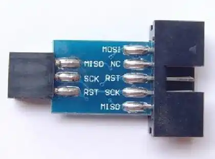 20pc AVRISP/USBasp/STK500 от 10pin до 6pin стандартная фотография