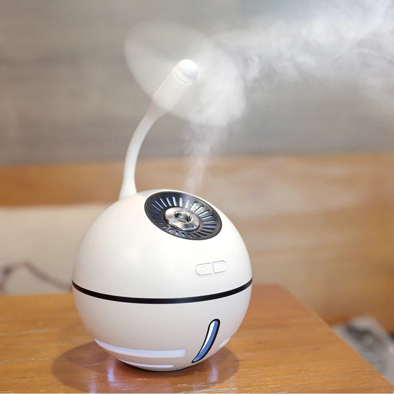 Мини USB увлажнитель воздуха диффузор эфирного масла с мини вентилятором и