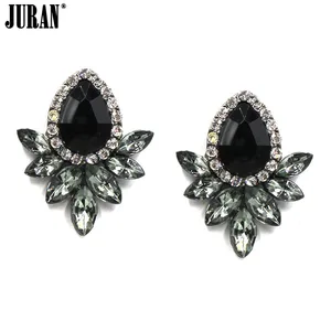 2016 модная черная подвескаАкриловые серьги в форме капли  для женщин отодвинуть партия ювелирные изделия и украшения бижутерия оптом w3208