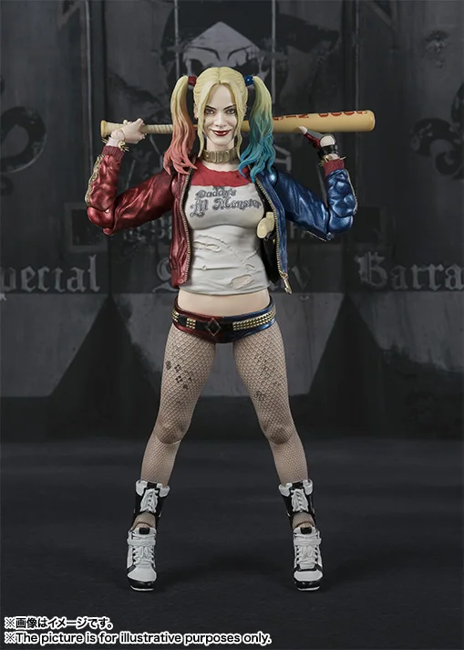 Экшн-фигурки MCR shfiguts SHF DC отряд самоубийц Харли Куин BJD игрушки для девочек подарок
