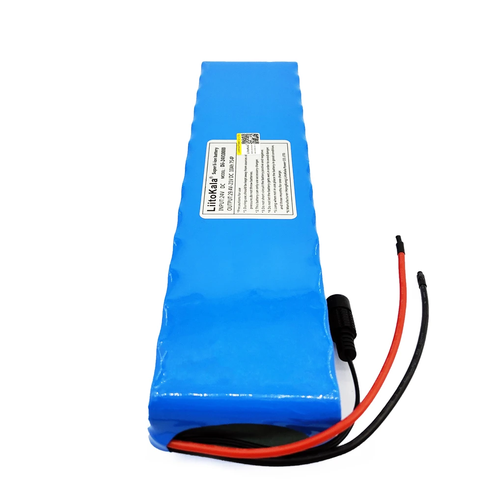 Liitokala DC 24V 10ah 18650 батарея литиевая 29 4 V электрический велосипед