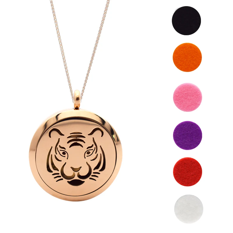 Тигр therapтерапия эфирное масло колье аромараспылитель из нержавеющей стали для