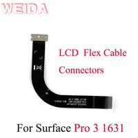 weida flex cable connectors replacement for microsoft surface pro 3 pro3 1631 lcd cable flex cable connectors