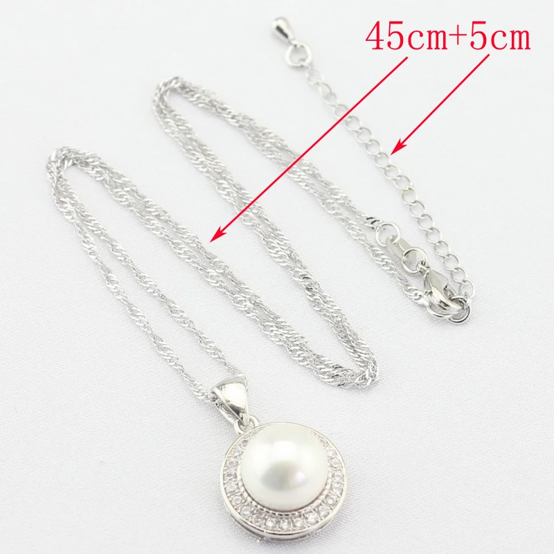 Женский ювелирный комплект из колье серёг и кольца с пресноводным жемчугом|colorful