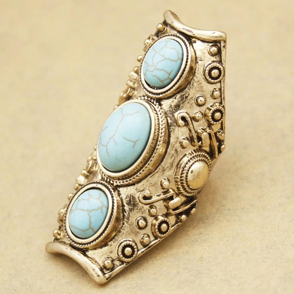 Винтажное Золотое кольцо для женщин и мужчин купольное на полный палец с