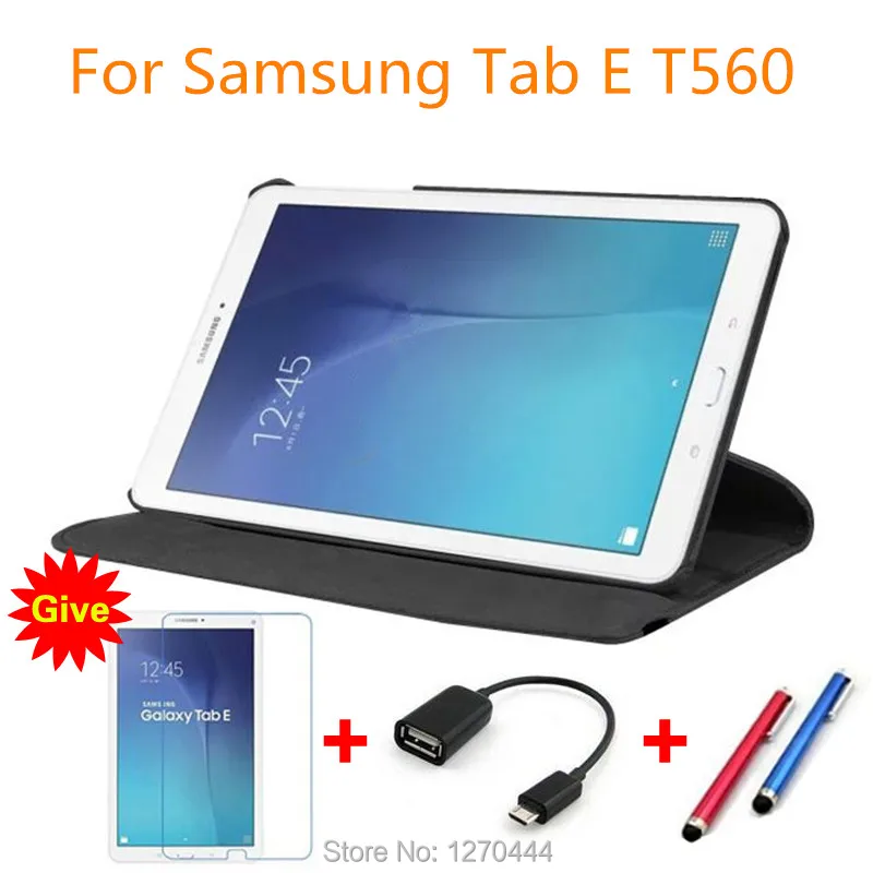 Кожаные чехлы с поворотом на 360 градусов из кожи личи откидной Чехол для Samsung Galaxy