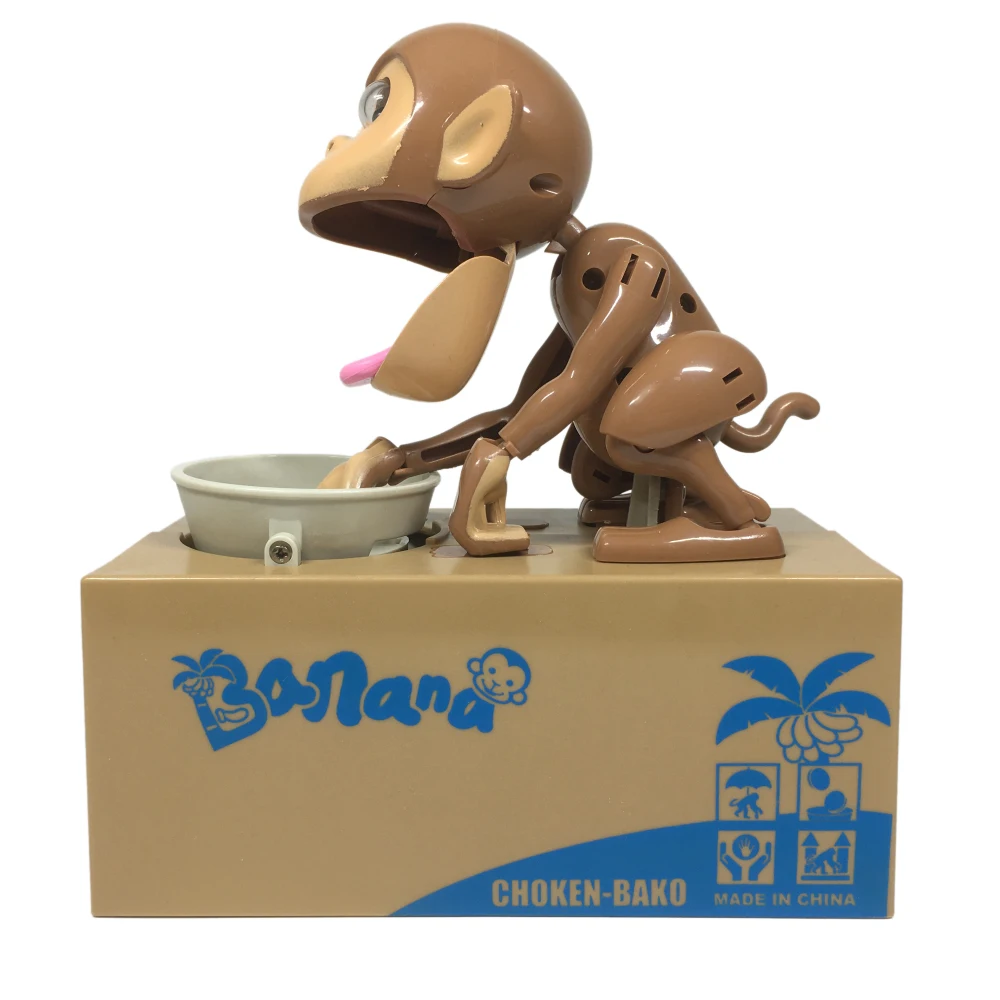 1 шт Choken Бако Роботизированная Автоматическая коробка для денег и монет банк