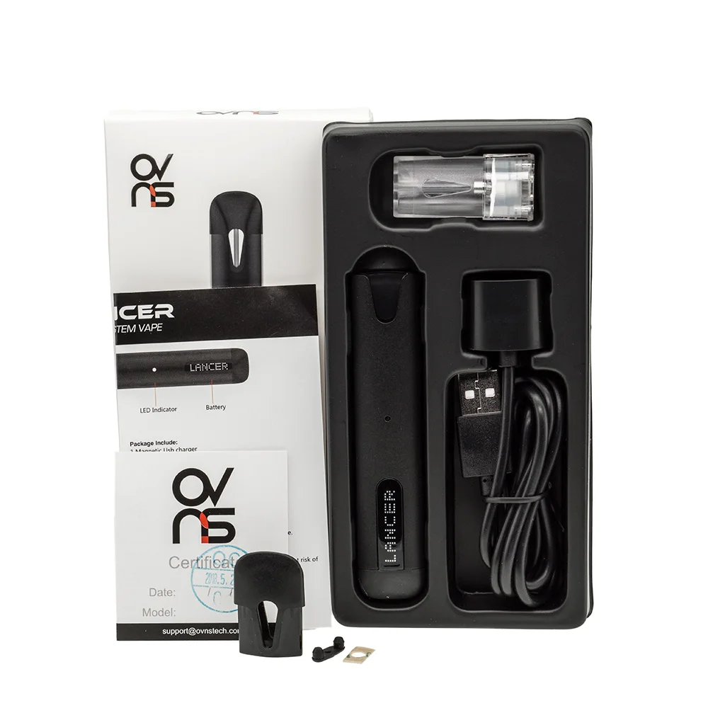 Rofvape OVNS Lancer Pod Комплект для электронной сигареты e cig комплект все в одном
